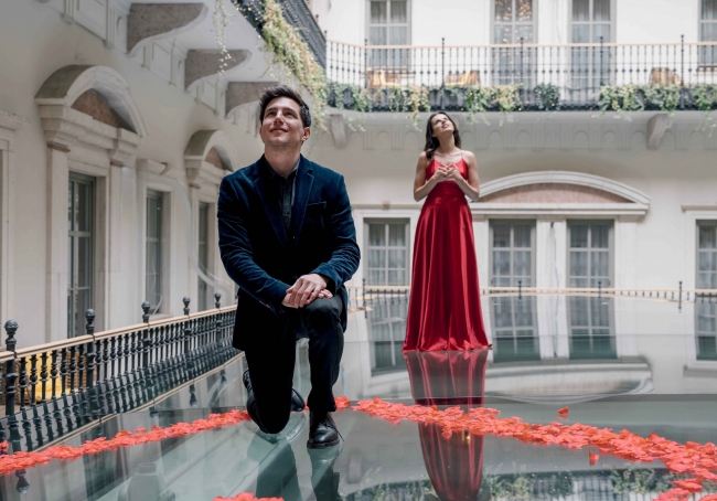 Enjoy a live music serenade for your loved one.