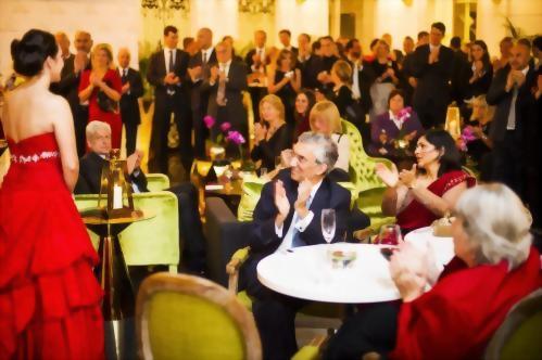 Grand Opening party at the Aria Hotel Budapest.