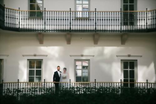 Guestroom terraces overlooking the Music Garden Courtyard can be a perfect setting for an indoor photo.