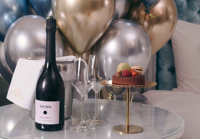 Candle light romantic ambiance just the two of you