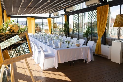 Reception at the Pavilion Terrace