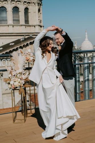 Wedding dance at the Panorama Terrace