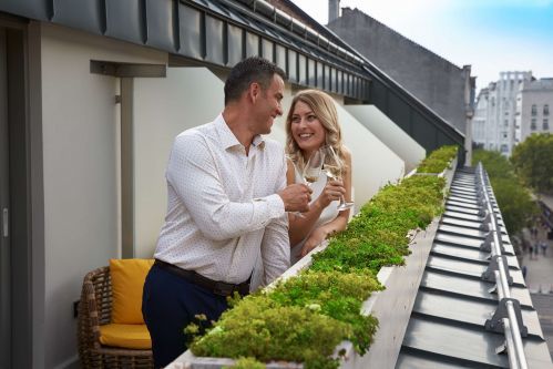Enjoy the view from our Terrace Rooms