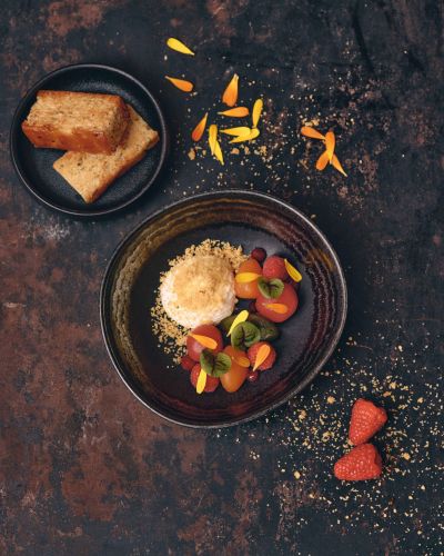 goat cheese mousse barfood