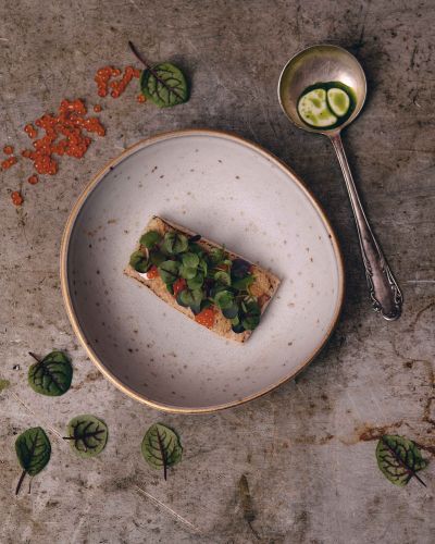 poached trout fillet barfood